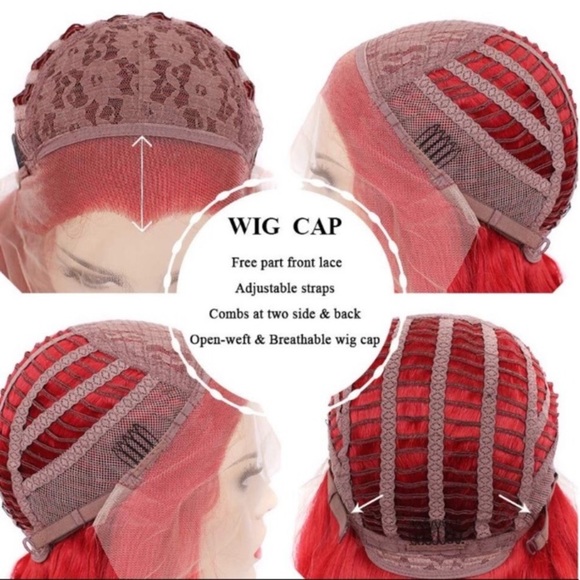 ♥️RED 24” BODY WAVY LACE FRONT WIG💫 *NWT

🆕
